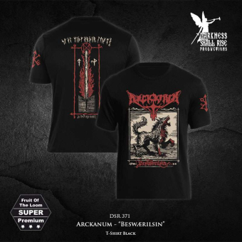 ARCKANUM Beswaerilsin SHIRT BLACK SIZE XL , PRE-ORDER